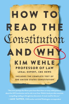 Cover image for `How to Read the Constitution and Why`