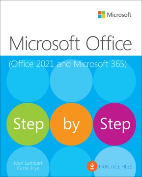 Cover image for `Microsoft Office step by step (Office 2021 and Microsoft 365)`