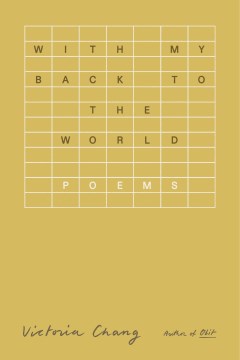 With my back to the world - poems