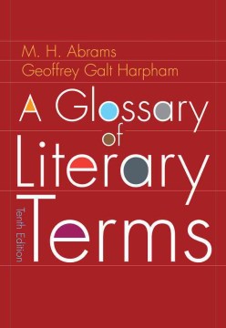 Cover image for `Glossary of Literary Terms`