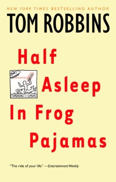 Half asleep in frog pajamas