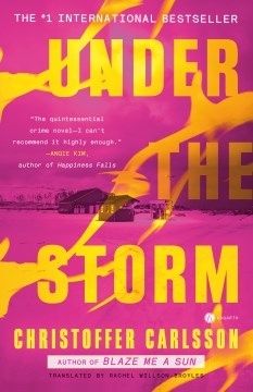 Under the storm - a novel