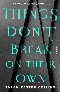 Things don't break on their own - a novel