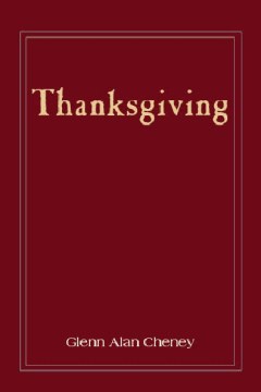 Thanksgiving: The Pilgrims' First Year in America 