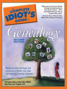 The Complete Idiot's Guide to Genealogy Book Cover