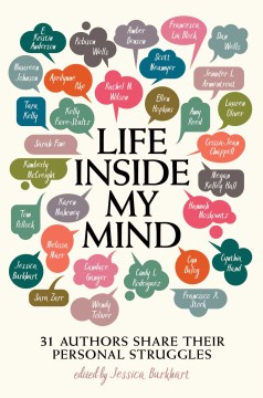 Life Inside My Mind, cover with thought bubbles with authors names