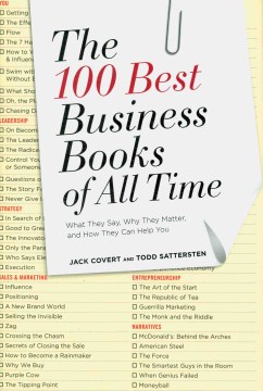 Cover image for `100 Best Business Books of All Time`