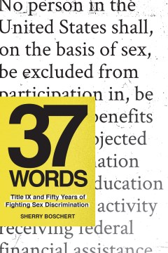 37 words - Title IX and fifty years of fighting sex discrimination