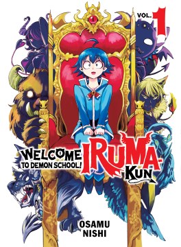 به مدرسه شیطان خوش آمدید! Iruma-kun، جلد کتاب