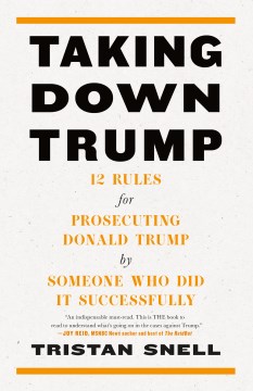 Taking Down Trump - 12 Rules for Prosecuting Donald Trump by Someone Who Did It Successfully