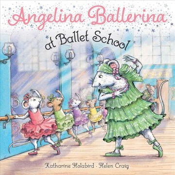 Angelina Ballerina at ballet school