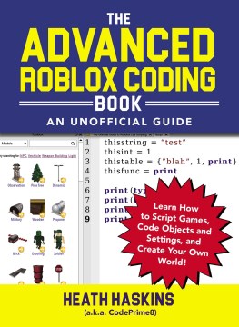 The Advanced Roblox Coding Book Book Pima County Public Library Bibliocommons - roblox library logo test