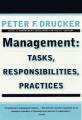 Management tasks, responsibilities, practices
