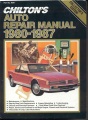 Chilton's auto repair manual, 1980-1987