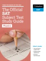 The official SAT subject test study guide. Physics