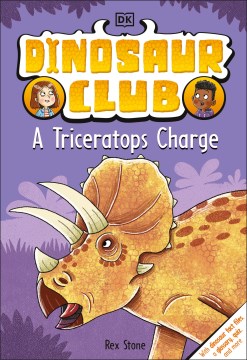 A triceratops charge
