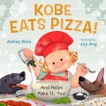 Kobe eats pizza!