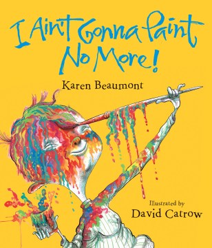 Cover art for I ain't gonna paint no more!