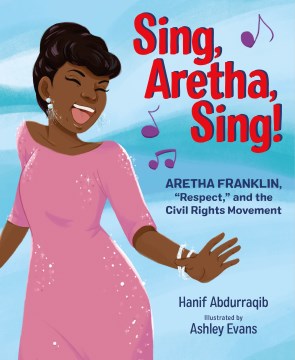 Book jacket for Sing, Aretha, sing! : Aretha Franklin, 