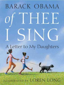 Book jacket for Of thee I sing : a letter to my daughters