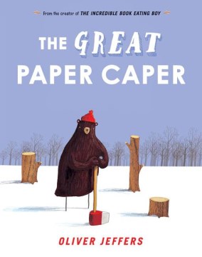 Cover art for The great paper caper