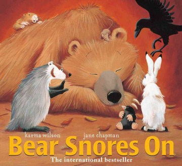 Cover art for Bear snores on