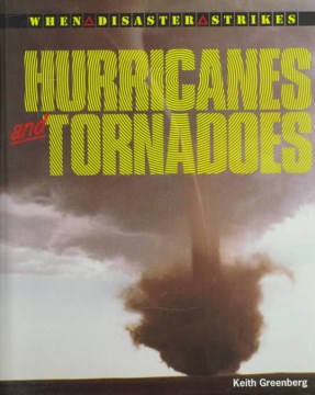 Book jacket for Hurricanes and tornadoes