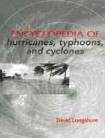 Book jacket for Encyclopedia of hurricanes, typhoons, and cyclones