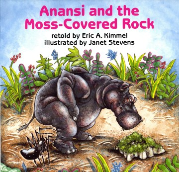 Book jacket for Anansi and the moss-covered rock