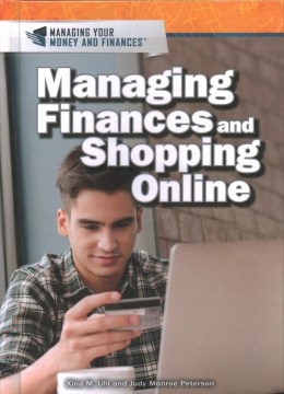 Book jacket for Managing finances and shopping online