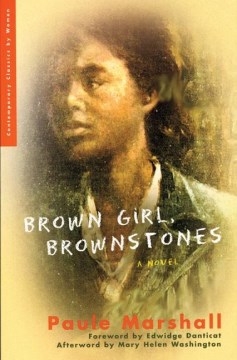 Book jacket for Brown girl, brownstones