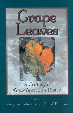 Book jacket for Grape leaves : a century of Arab-American poetry