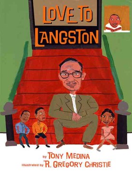 Book jacket for Love to Langston