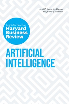 Book jacket for Artificial intelligence : insights you need from Harvard Business Review