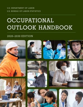 Book jacket for Occupational outlook handbook