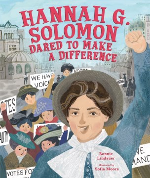 Book jacket for Hannah G. Solomon dared to make a difference