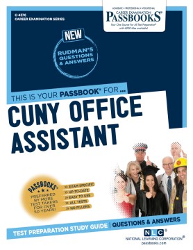 Book jacket for CUNY office assistant