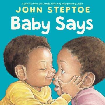 Cover art for Baby Says Board Book