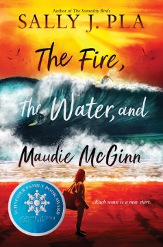 Book jacket for The fire, the water, and Maudie McGinn