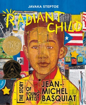 Book jacket for Radiant child : the story of young artist Jean-Michel Basquiat