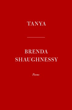 Book jacket for Tanya : poems