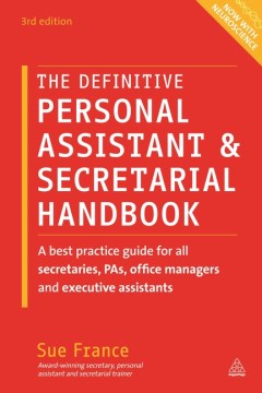 Book jacket for The definitive personal assistant & secretarial handbook