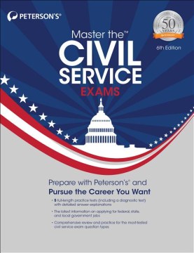 Book jacket for Master the civil service exams