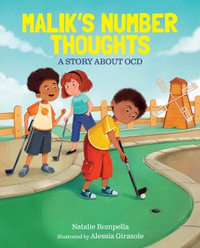 Book jacket for Malik's number thoughts : a story about OCD