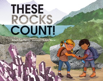 Book jacket for These rocks count!