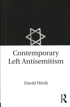Book jacket for Contemporary left antisemitism