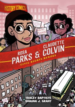 Book jacket for Rosa Parks & Claudette Colvin : civil rights heroes