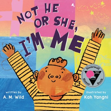Book jacket for Not he or she, I'm me
