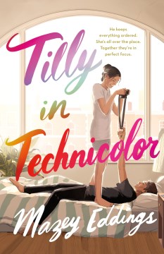 Book jacket for Tilly in technicolor