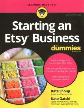 Book jacket for Starting an Etsy business